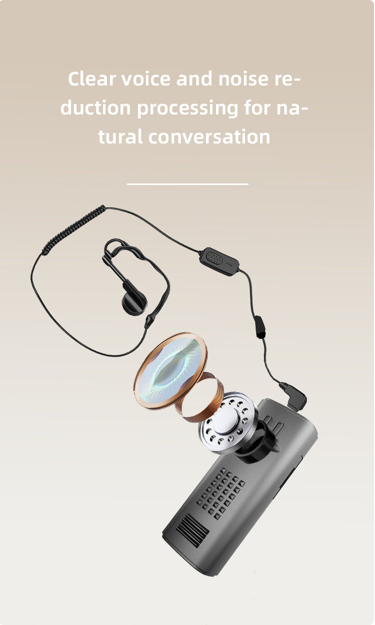 Kxmoi KX-06 Mini Walkie Talkie Nationwide Two Way Radio Earphone Style For Hotels Meetings Events