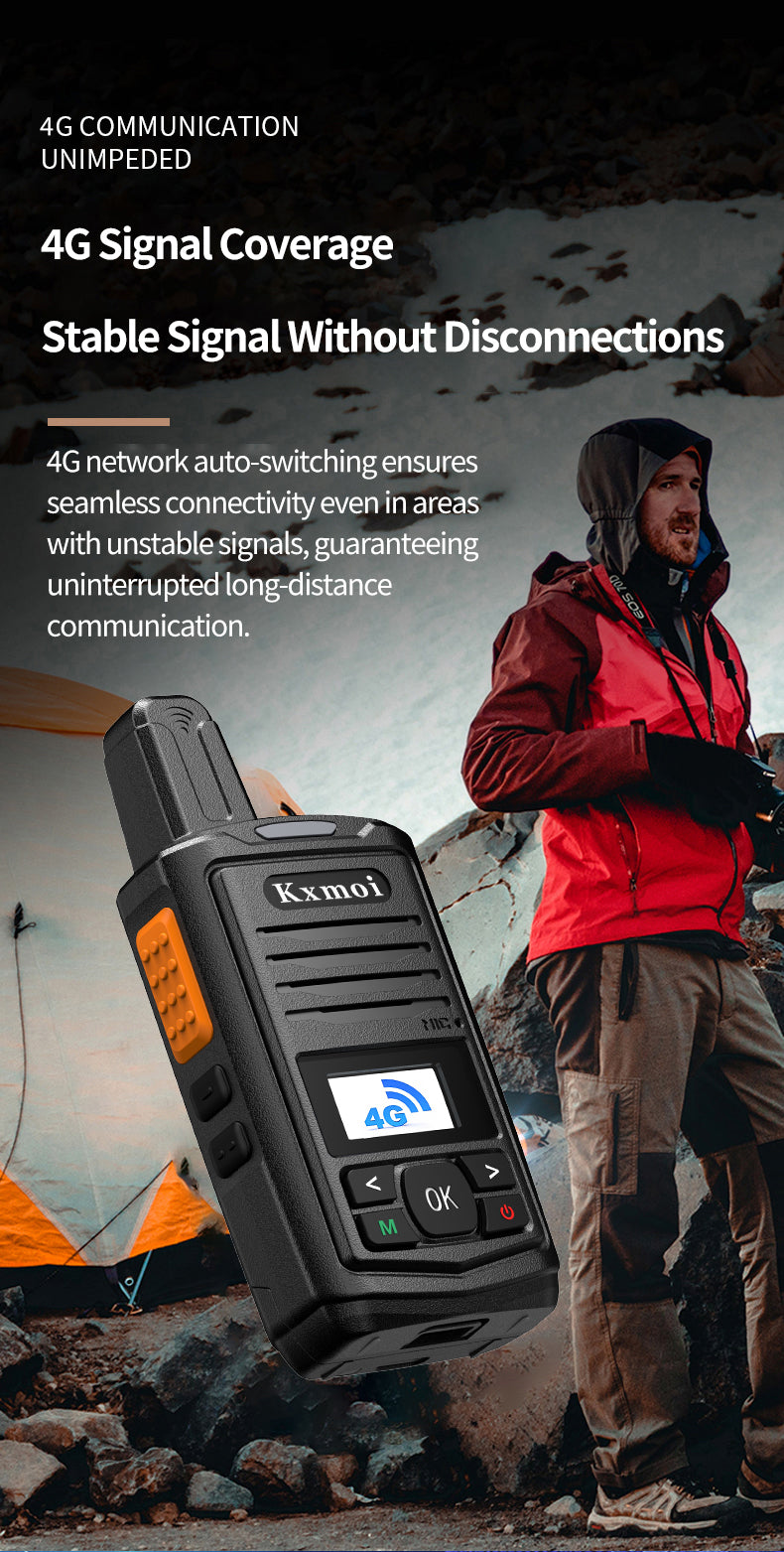 Kxmoi KE-333 Walkie Talkie Long Distance Two Way Radio For Nationwide Fleet
