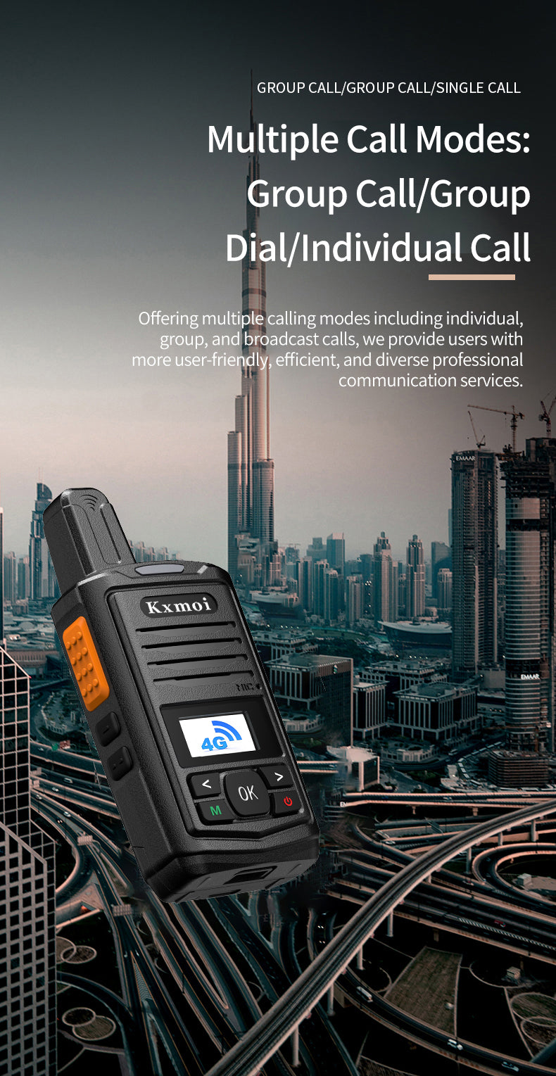 Kxmoi KE-333 Walkie Talkie Long Distance Two Way Radio For Nationwide Fleet