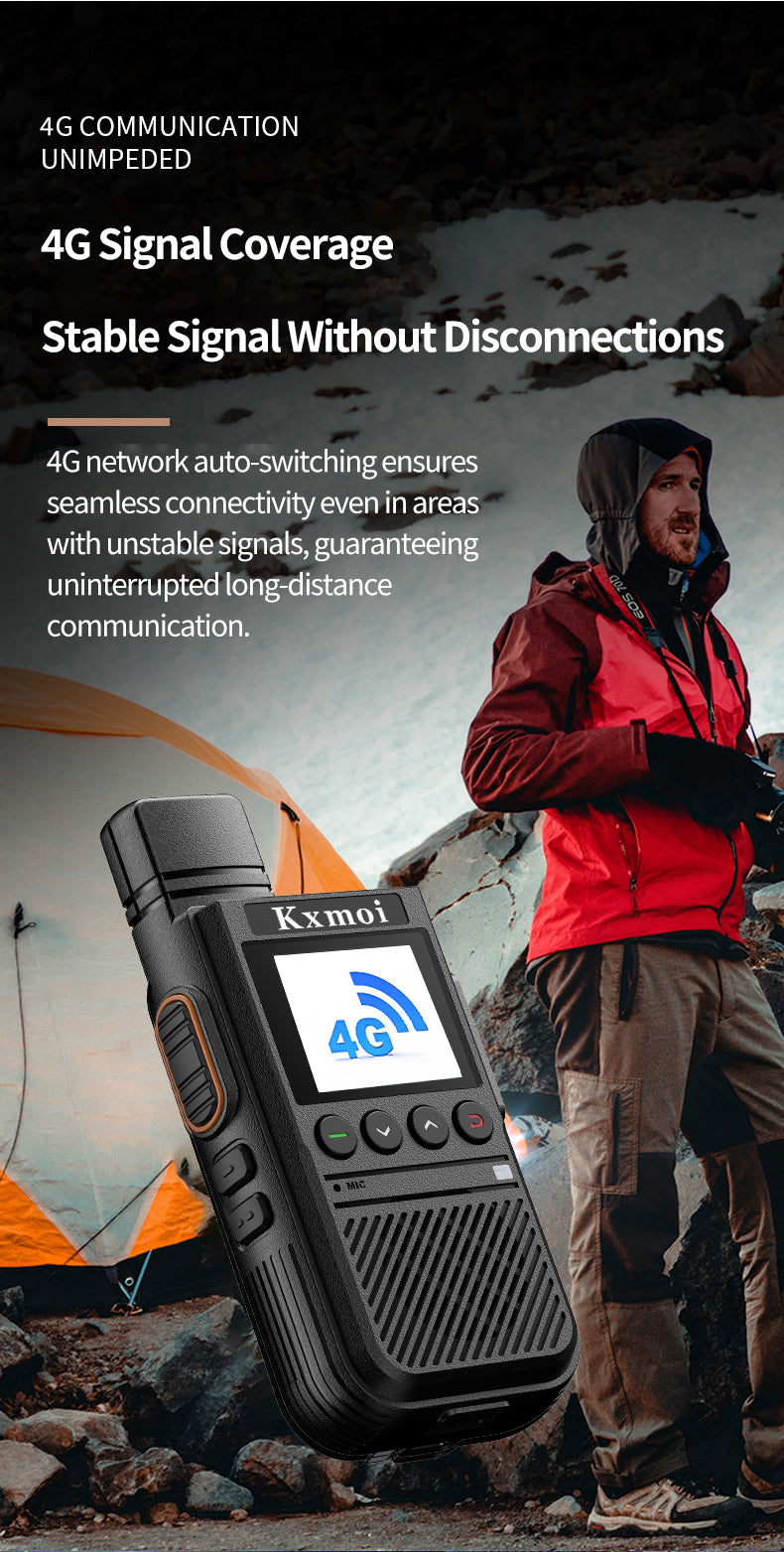 Kxmoi KX-611 Walkie Talkie Long Range Two Way Radio Push To Talk More Than 5000 Miles For Nationwide Teamwork