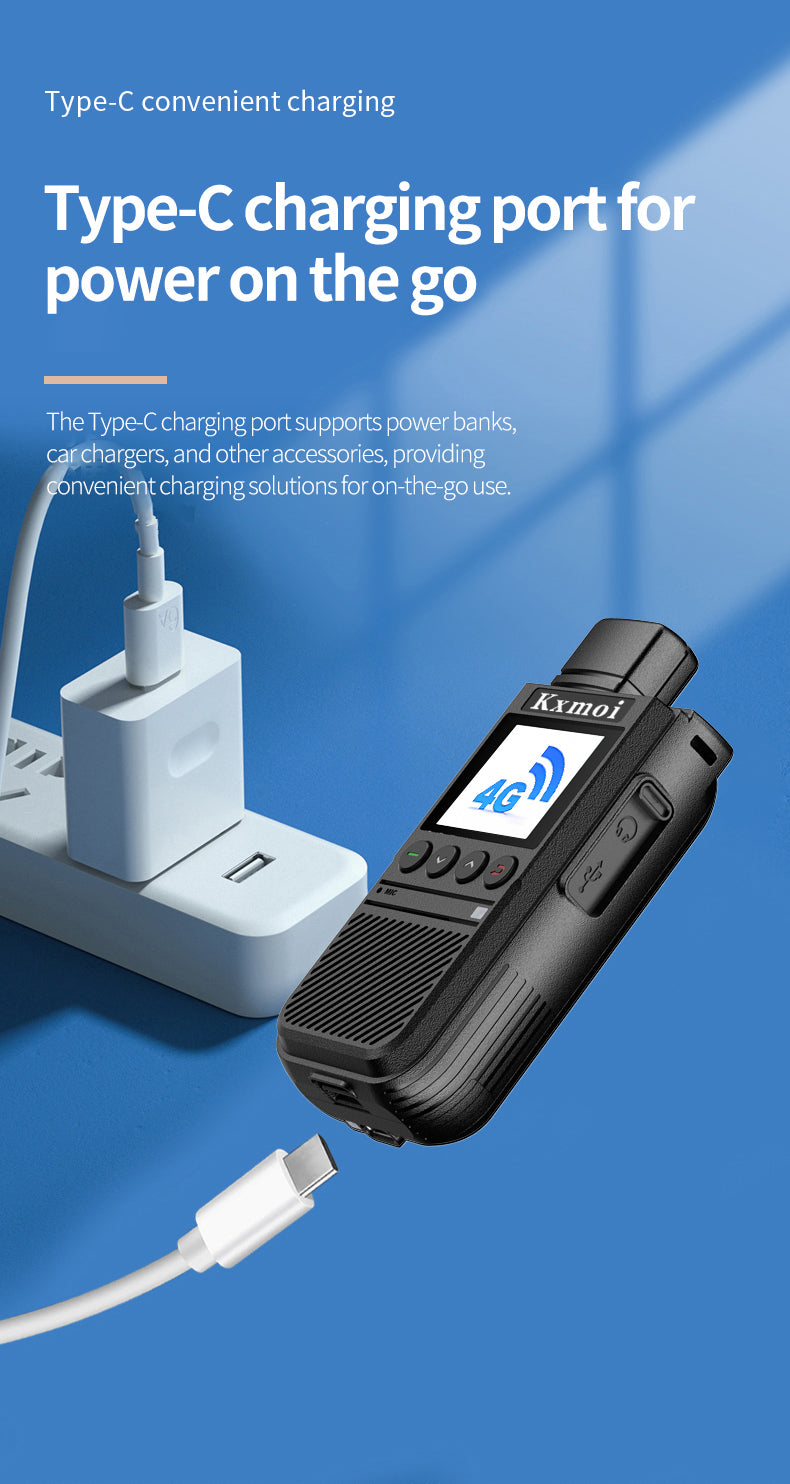 Kxmoi KX-611 Walkie Talkie Long Range Two Way Radio Push To Talk More Than 5000 Miles For Nationwide Teamwork