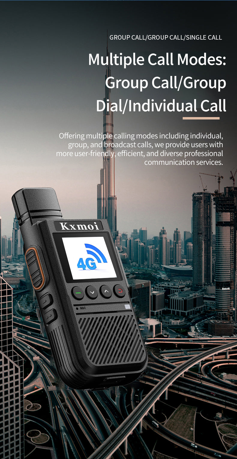 Kxmoi KX-611 Walkie Talkie Long Range Two Way Radio Push To Talk More Than 5000 Miles For Nationwide Teamwork