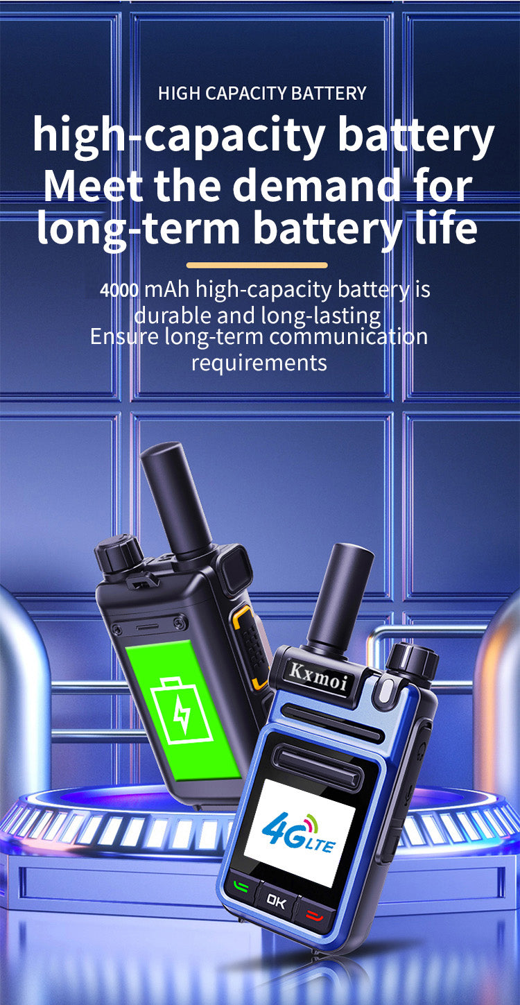 Kxmoi V1 Poc Two Way Radio Long Range Walkie Talkie More Than 5000 miles