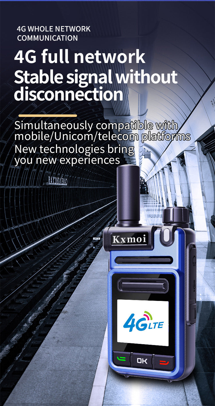 Kxmoi V1 Poc Two Way Radio Long Range Walkie Talkie More Than 5000 miles