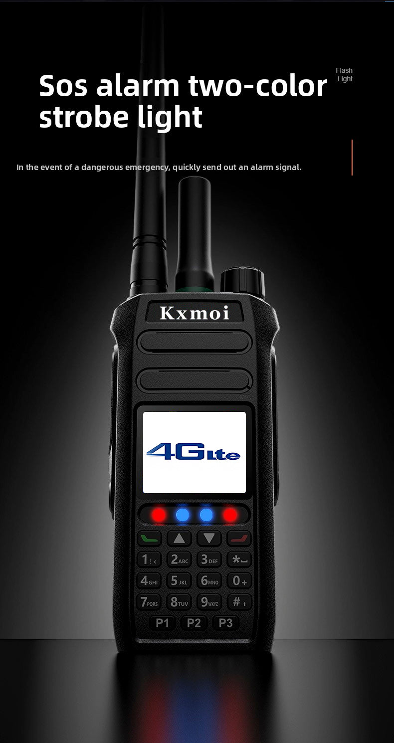Kxmoi K8 Dual Mode Walkie Talkie POC PTT Two Way Radio For Nationwide Activities
