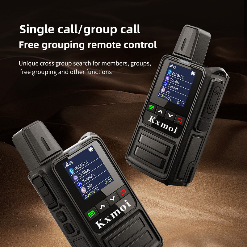 Kxmoi k360 Poc Walkie Talkie Portable Durable Two Way Radio Suit For Outdoor Activities