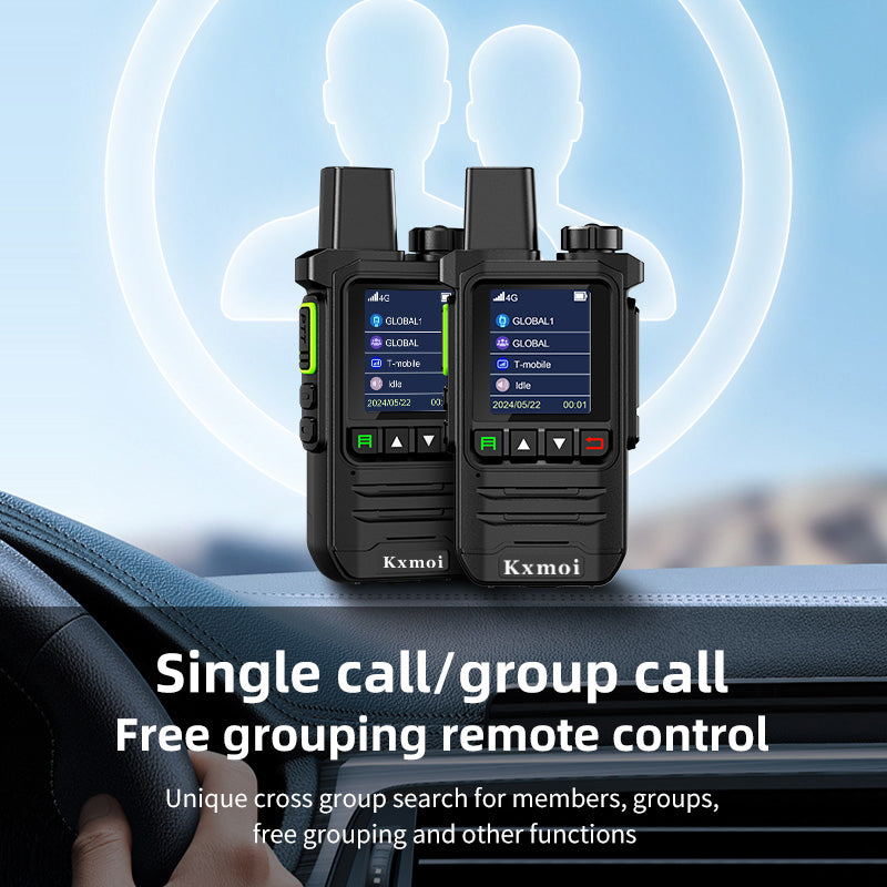 Kxmoi kx-k6 Long Range POC Walkie Talkie Clear Voice Two Way Radio