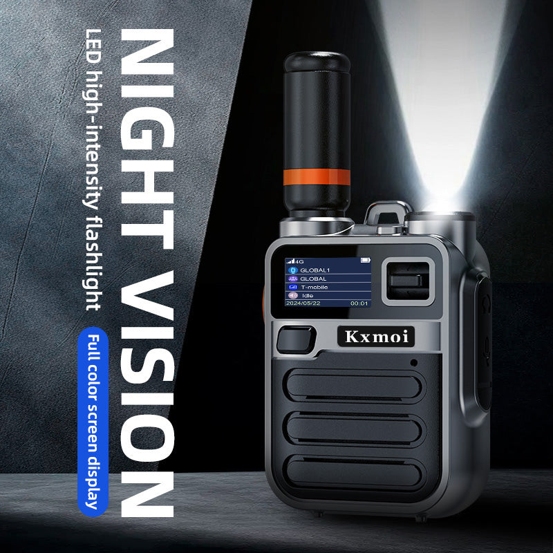 Kxmoi k28 Poc Long Range Walkie Talkie Mini Portable Two Way Radio With Flash Light For Night Mode