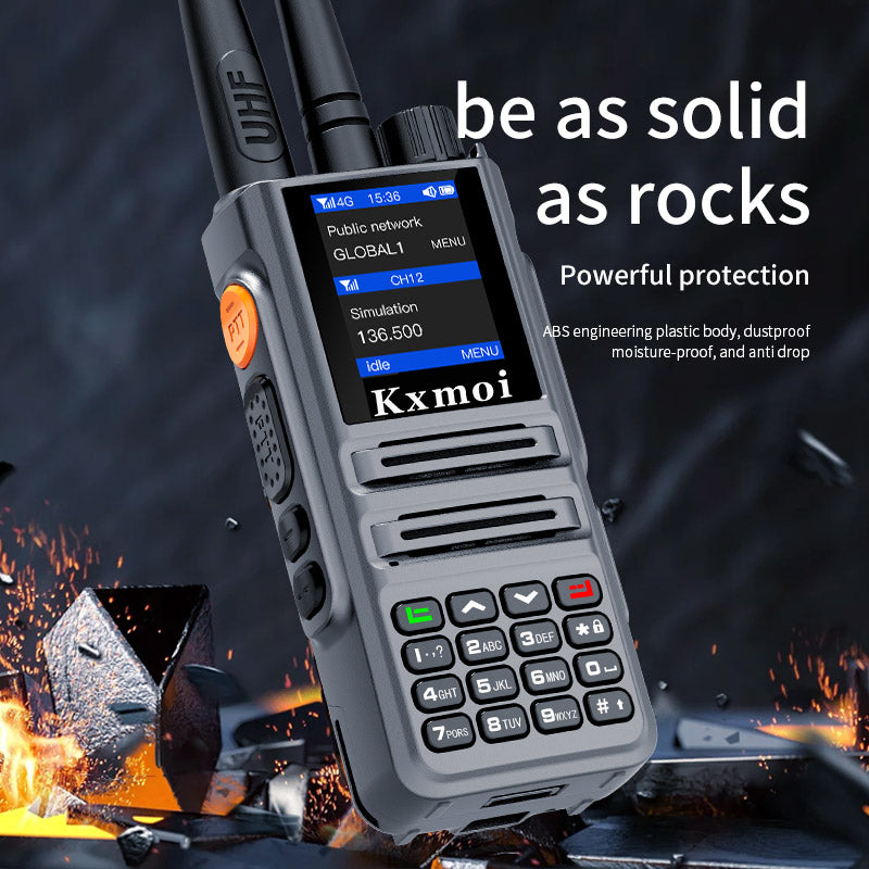 Kxmoi kx-889 Dual Modes Walkie Talkie Large Screen Two Way Radio Durable Quality