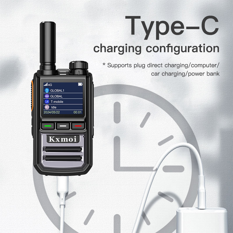 Kxmoi kx-220 Long Range POC Walkie Talkie Instant Ptt Two Way Radio