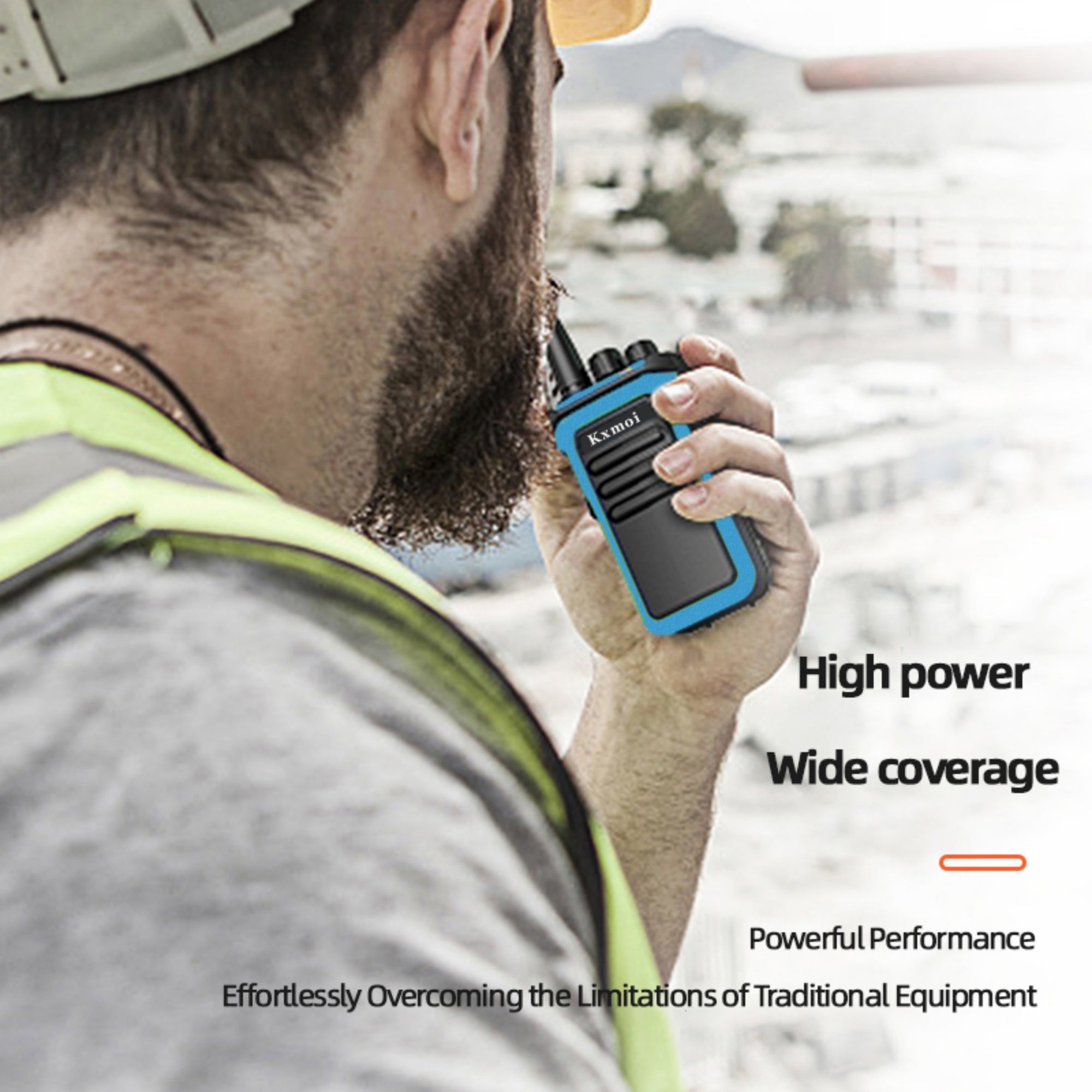 Kxmoi KX-350 Walkie Talkie High Power Two Way Radio For Hiking Camping