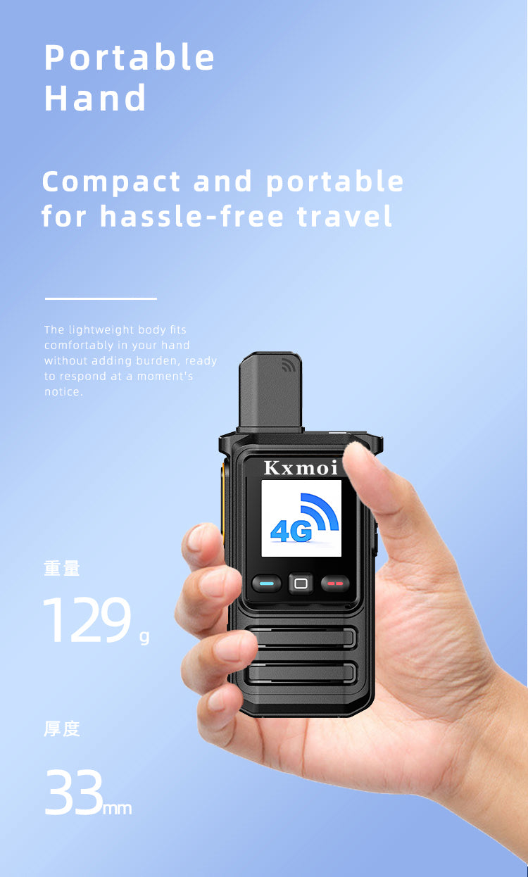 KXMOI KX-518 Walkie Talkie Nationwide Two Way Radio Long Range For Warehouse Logistics Fleet